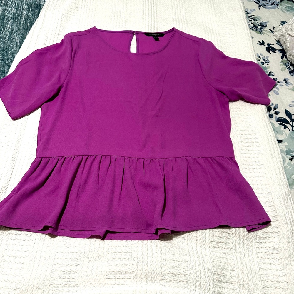 Banana Republic Peplum Top